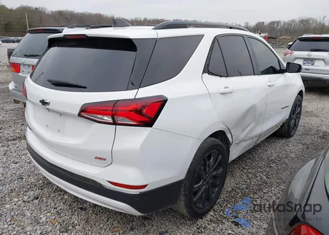 2023 Chevrolet Equinox Fwd Rs from USA, damaged, VIN 3GNAXMEG0PS111266
